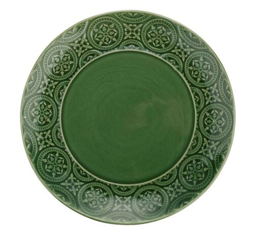 Florina Keramický dezertní talíř Nadine 20 cm, zelená