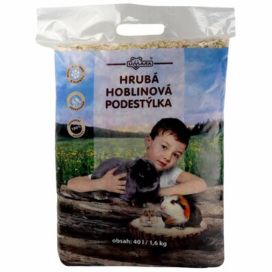 LIMARA Hrubá hoblinová podstielka 40l/1,6Kg