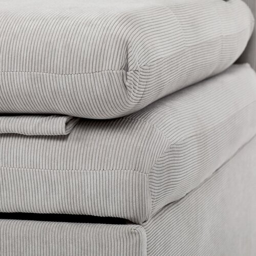 Rozkładana sofa trzyosobowa ASB-4740 BGE2,manżestrowa, beżowa