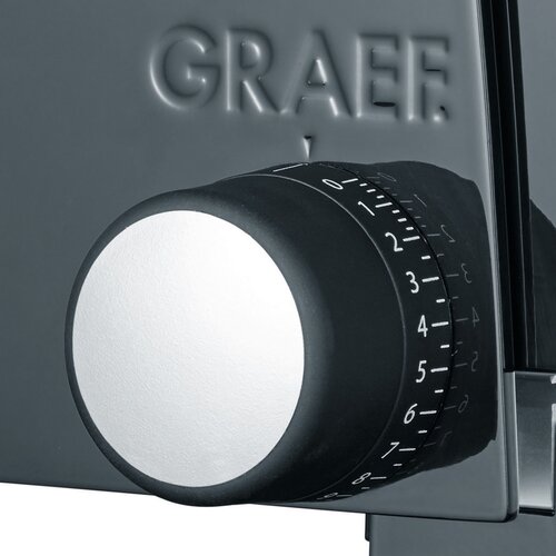 GRAEF SKS 10022 elektrický krájač s 2 kotúčmi, čierna