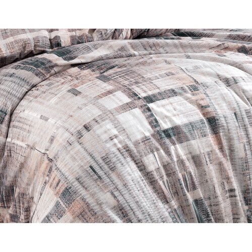 BedTex Bombažno posteljnino Alvaro siva, 220 x 200cm, 2 kos 70 x 90 cm