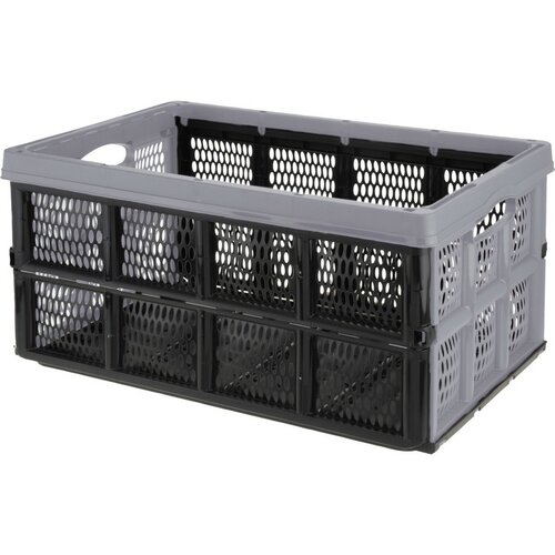 Skládací přepravka Aurora 32 l, 48 x 35 x 24 cm, šedá