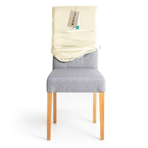 Restilo Husă pentru scaun Sento crem, 48 x 48 x 58 + 10 cm