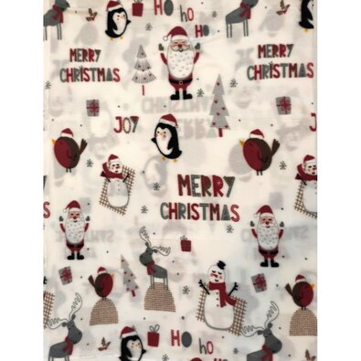 Fleece odeja Christmas time, 150 x 200 cm
