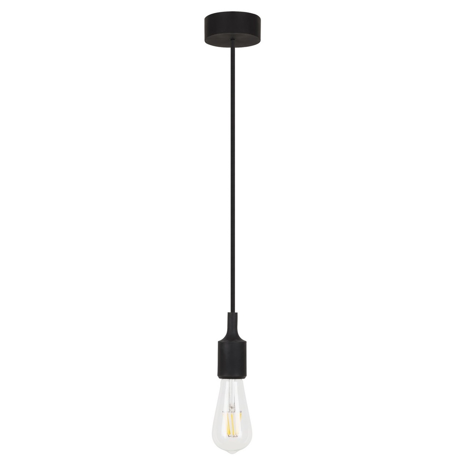 Lampă suspendată Rabalux 1412 Roxy, negru