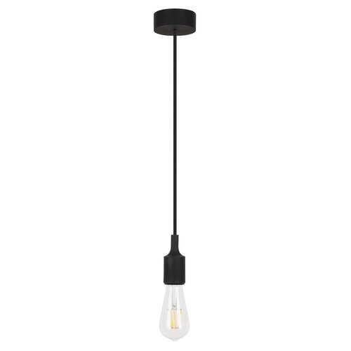 Lampă suspendată Rabalux 1412 Roxy, negru