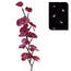 Umelá orchidej LED tmavo ružová