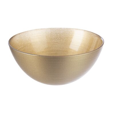 Orion Golden üvegtál, átmérő 21 cm