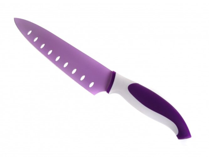 Nerezový nůž, fialová