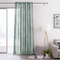 Perdea AmeliaHome Palm Eyelets,, 140 x 250 cm