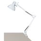 Rabalux 4214 lampa se svorkou pro psací stůl Arno, bílá