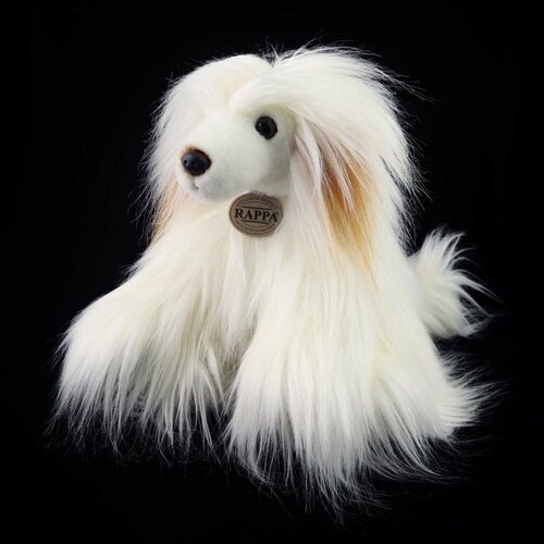 Plišasti kitajski čopasti pes Rappa - labod, 30 cm ECO - FRIENDLY