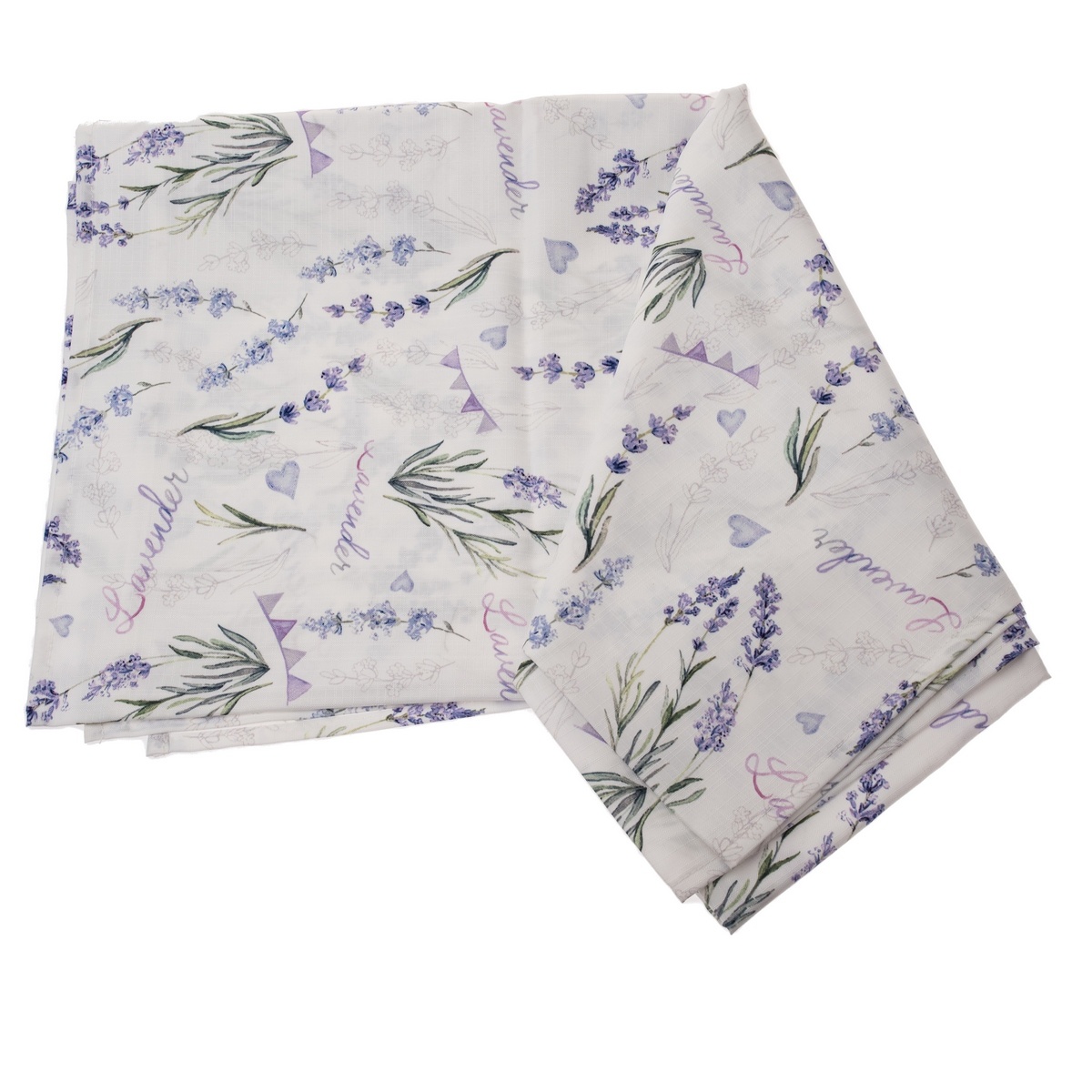 Levendula vízálló abrosz, 140 x 140 cm