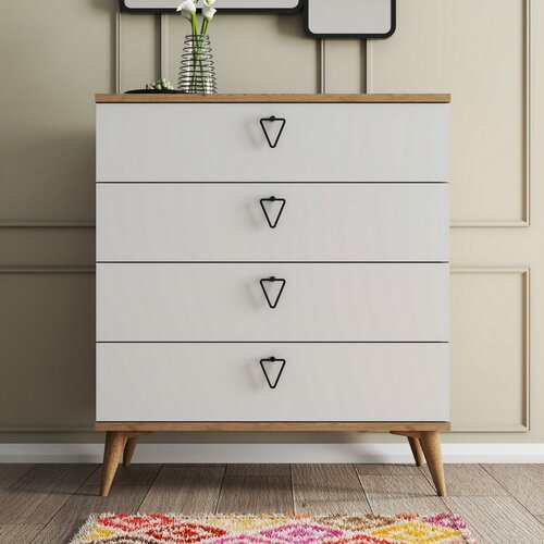 Komoda Versa White and Oak
