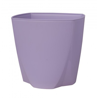 Osłonka plastikowa na doniczkę Camy 16 cm lawendowy