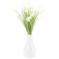 Mű réti virágok, 51 cm, fehér