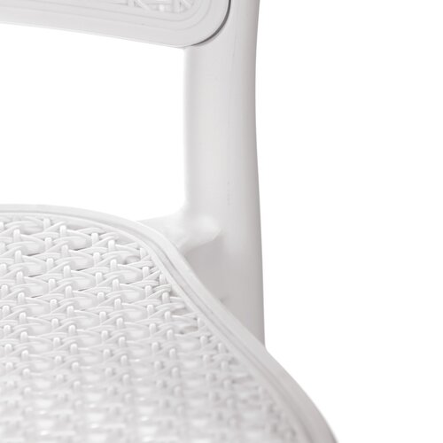 Scaun de sufragerie CT-746 WT, alb