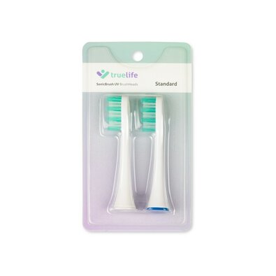 TrueLife cserefejek a SonicBrush UV készülékhez -Standard Duo Pack, 2 db