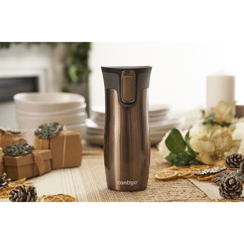 Contigo Termo fľaša West Loop 470 ml Latte