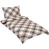 Lenjerie de pat din bumbac Bellatex Cube gri, bej