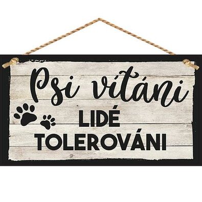 Bohemia Gifts Dekoratív kép - Kutyák szívesenlátottak