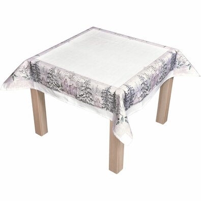 Різдвяна скатертина «Зимова ностальгія», 85 x 85 см