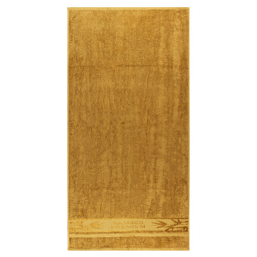 4Home Komplet Bamboo Premium kopalna brisača inbrisača svetlo rjava, 70 x 140 cm, 50 x 100 cm