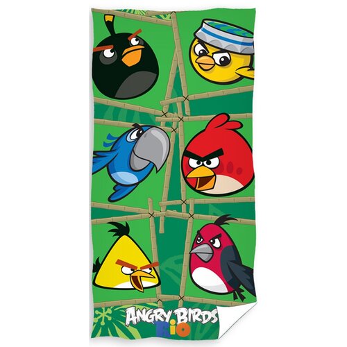 Osuška Angry Birds Green, 70 x 140 cm