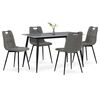 Zestaw jadalniany z ceramicznym blatem i 4