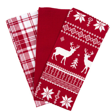 Ştergătoare bucătărie Nordic, 45 x 70 cm, set 3 buc