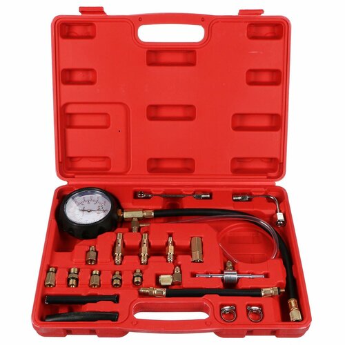 Sixtol Set za testiranje tlaka bencinskega motorjaMECHANIC ENGINE TESTER 20, 0-10 bar, 20 kosov