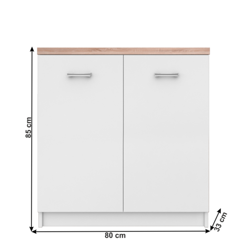 Cabinet TOPTY 2d tip 13, alb