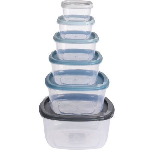 Набір пластикових контейнерів з 6-ти  предметів