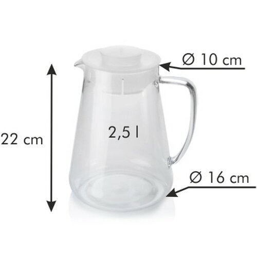 Tescoma Džbán Teo 2,5 l, oranžová