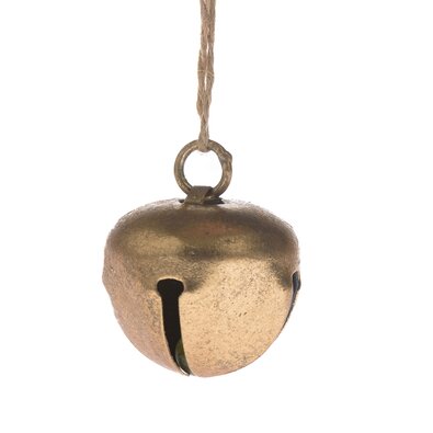 Metalowa zawieszka dzwoneczek, 5 x 5 x 5 cm