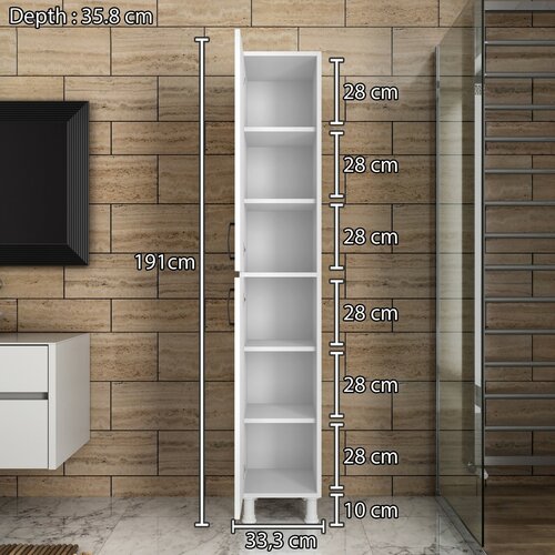 Schrank Miny White