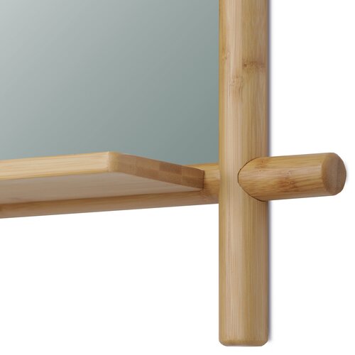 Lustro ścienne B027 NAT, bambus