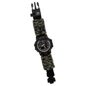 Cattara Hodinky Outdoor s teploměrem Waterproof, zelená
