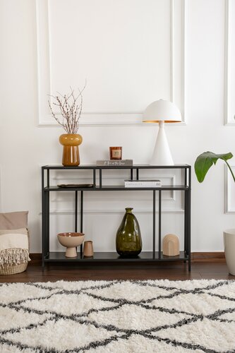 Masă decorativă Venedik Black