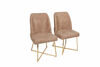 Set de scaune de sufragerie Madrid Brown, 2 bucăți