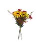 Buchet de floarea soarelui, gypsophila, cu douăfețe , h. 48 cm