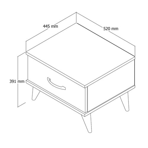 Nachttisch David White