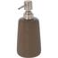 Seifenspender Streifen Braun, 7 x 18 cm