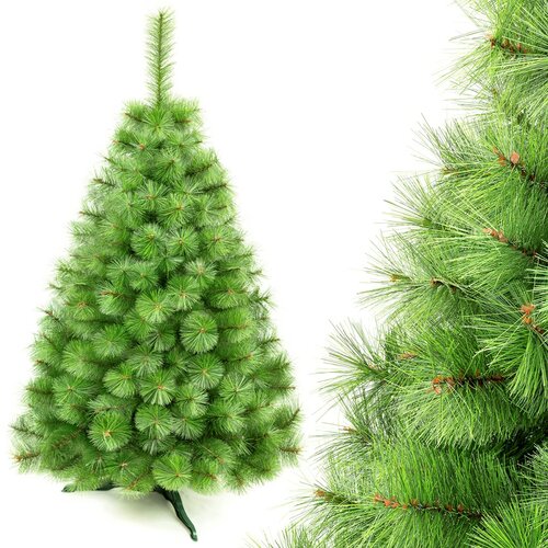 AmeliaHome Vánoční stromek Borovice Frannie, 180 cm