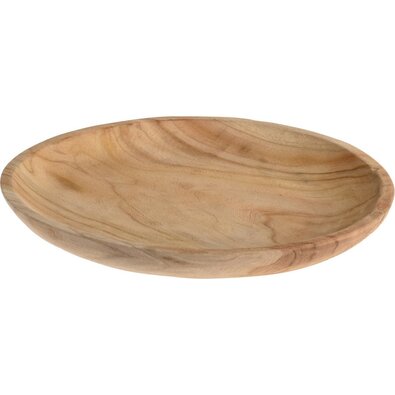 Dekorativni podstavek iz tikovega lesa Round, 30cm