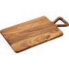 Kesper 29130 Schneide- und Servierbrett Akazienholz, 42 x 23 x 1,7 cm