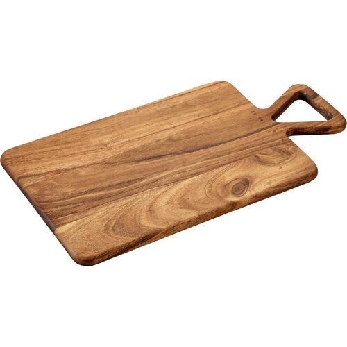 Kesper 29130 Deska do krojenia i serwowania z drewna akacjowego 42 x 23 x 1,7 cm