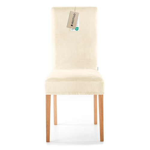 Restilo Napinac za stol Sento krem, 48 x 48 x 58 + 10 cm, komplet 6 kos