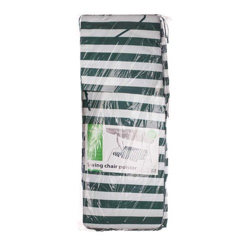 Párna hintaágyhoz Stripy, zöld csíkos