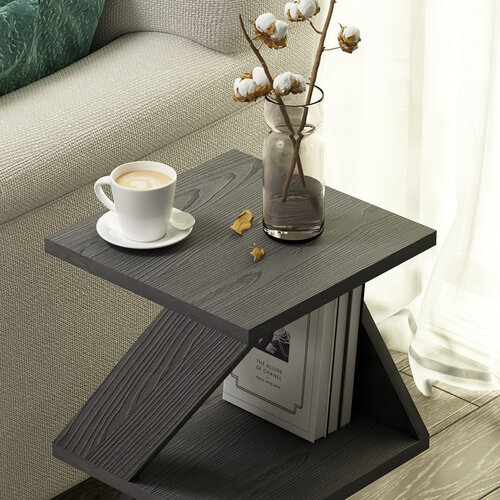 Приставний столик Albeni Black Wooden